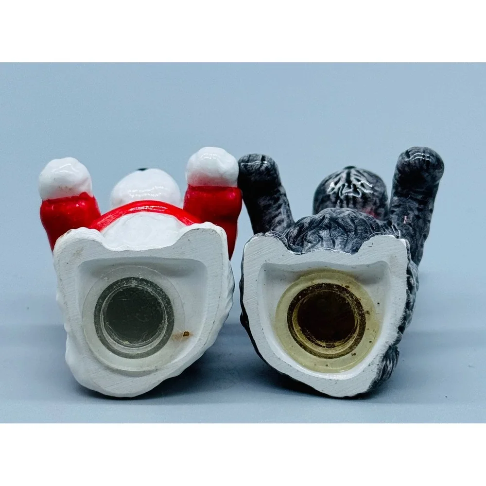 Mary Engelbreit Scottie Westie Dog Salt and Pepper Shakers Basket Set 2002